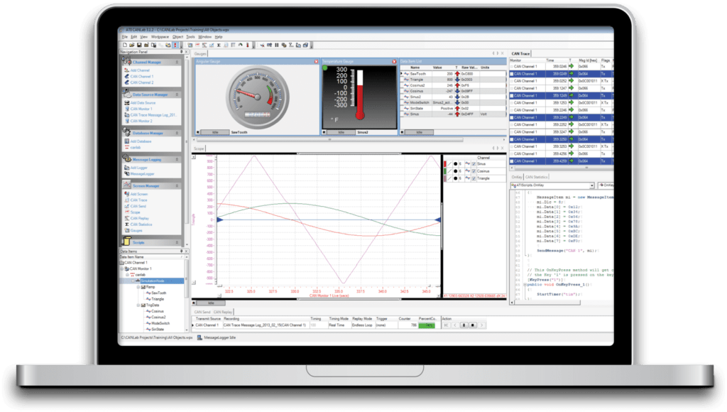 CANlab CAN analyzer