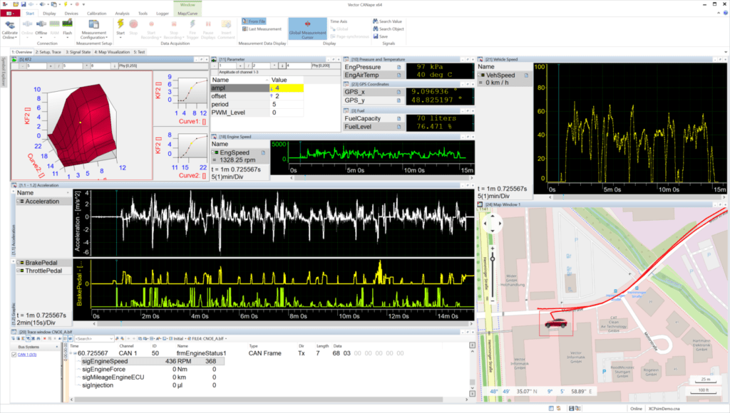 ECU programming software CANape