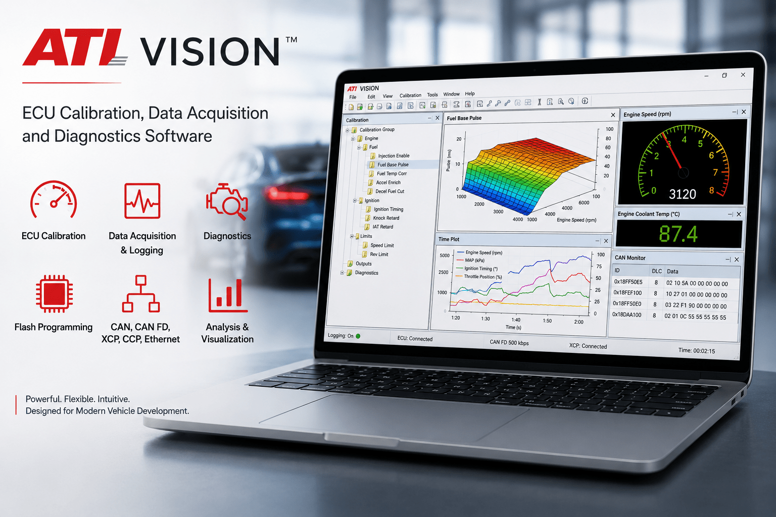 ECU Calibration Software
