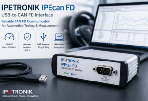 IPETRONIK IPEcan FD – High-Speed CAN FD Interface for Automotive Testing